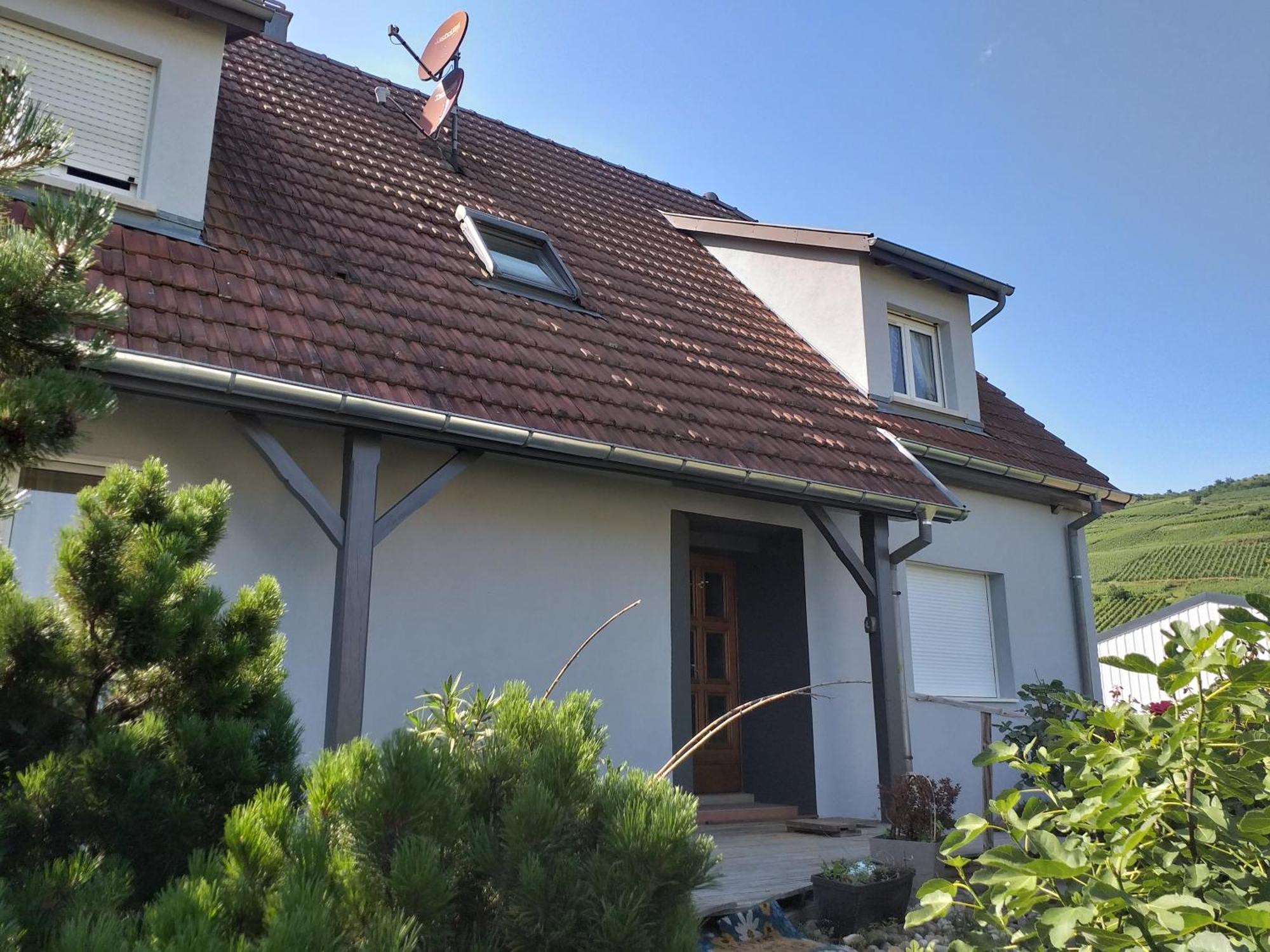 Gite Dans Vignoble Alsacien Westhalten Exterior foto